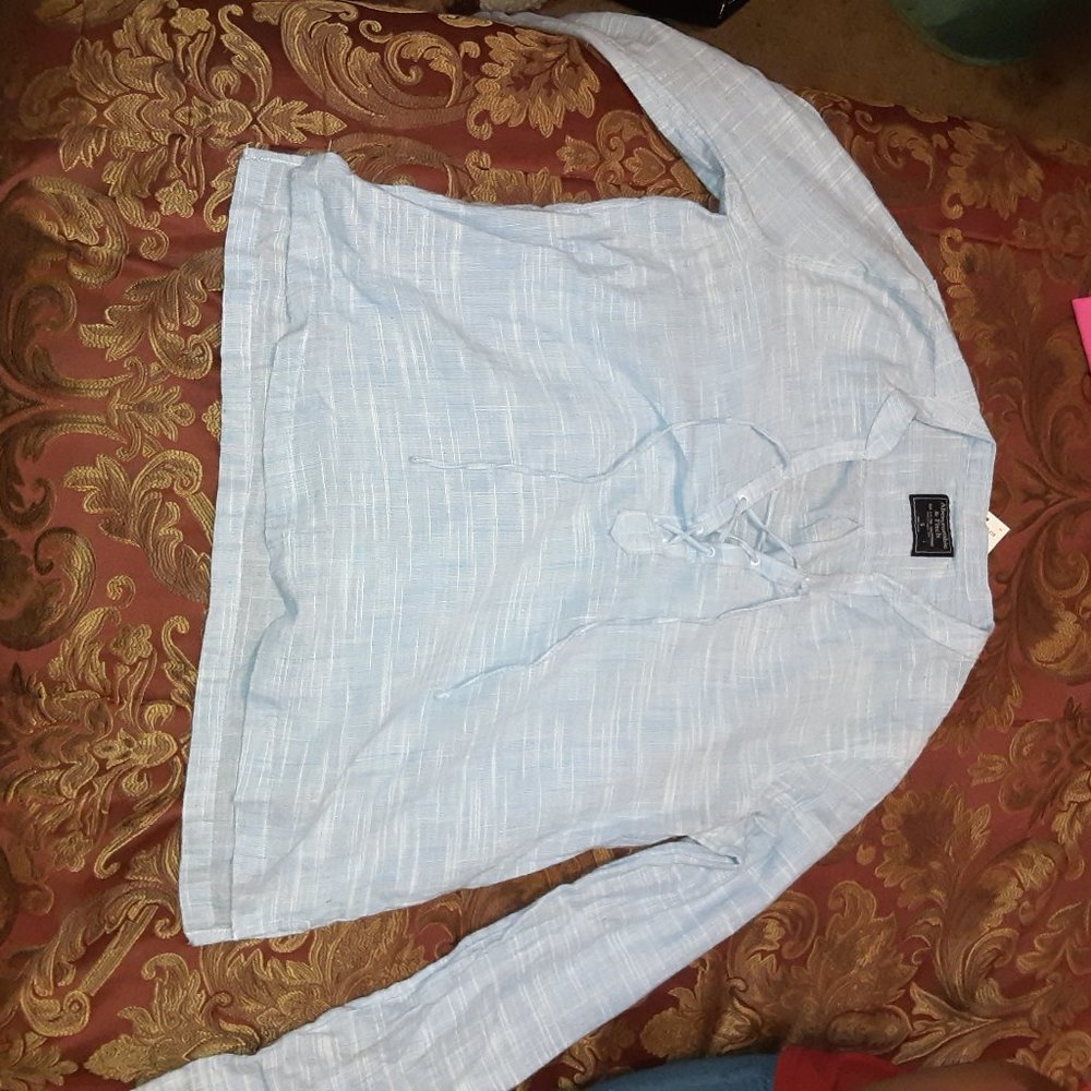 blue, shirts, white